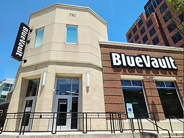 bluevault dallas storefront
